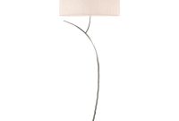 Eve Floor Lamp In Chrome With White Oval Shade inside proportions 1000 X 1000