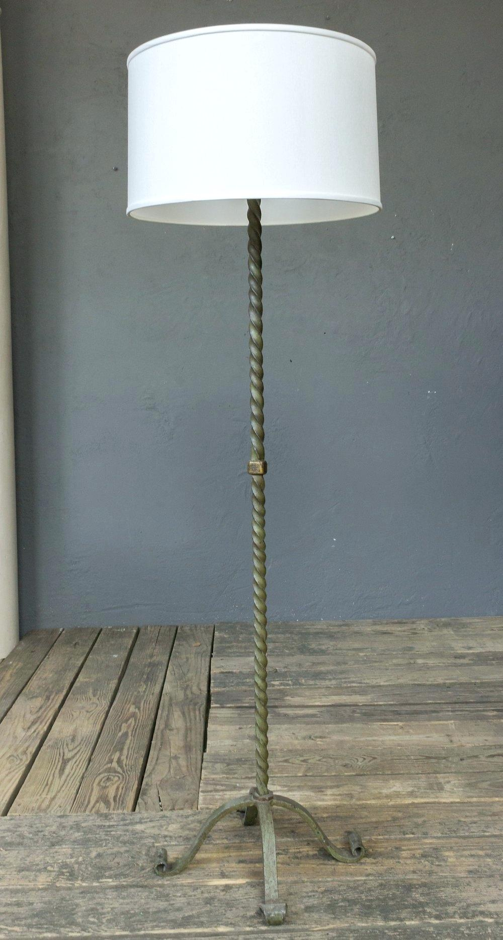 Exciting Twisted Floor Lamp Zena Led Twist Brightech Modern for size 1000 X 1868