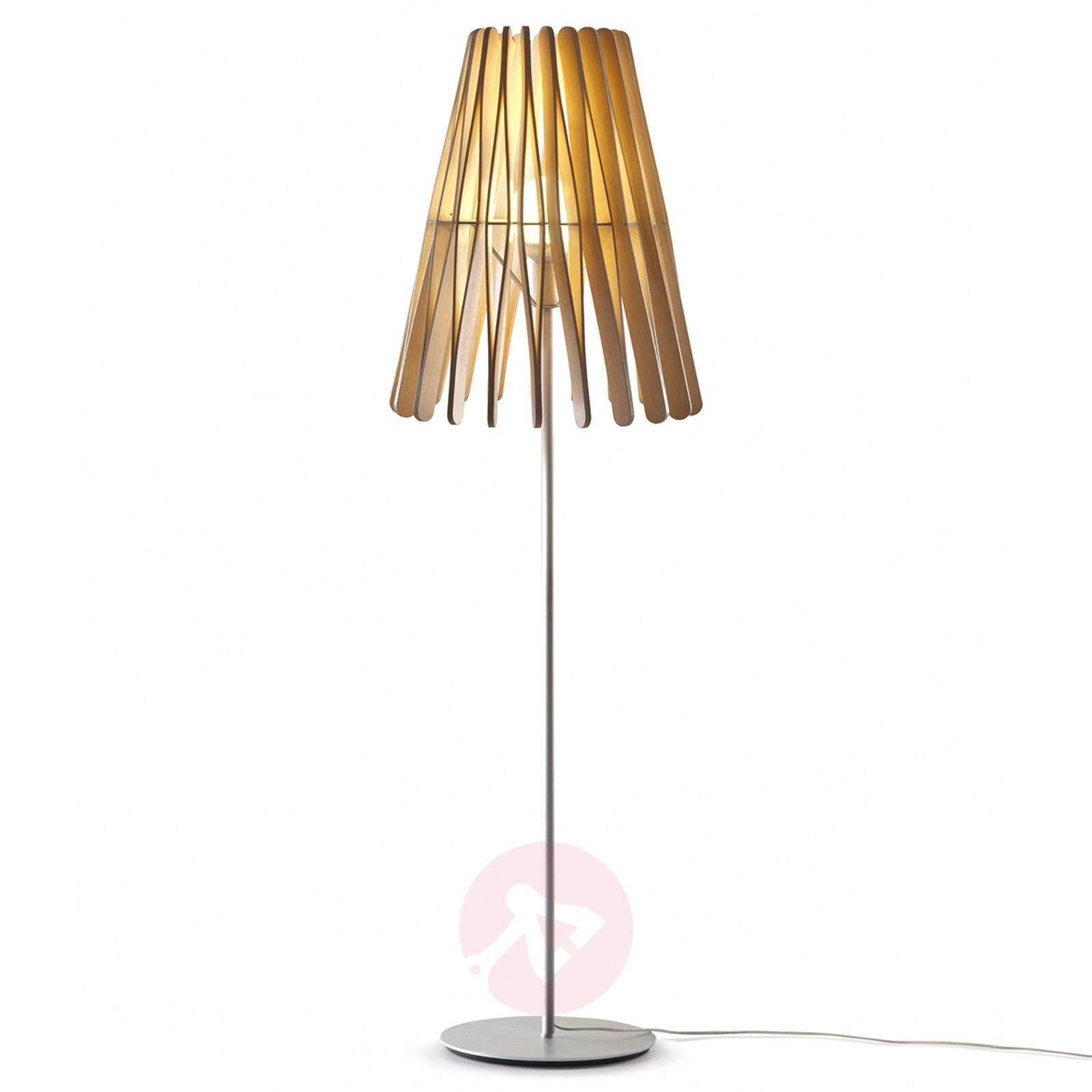 Fabbian Stick Floor Lamp Conical regarding measurements 1600 X 1600