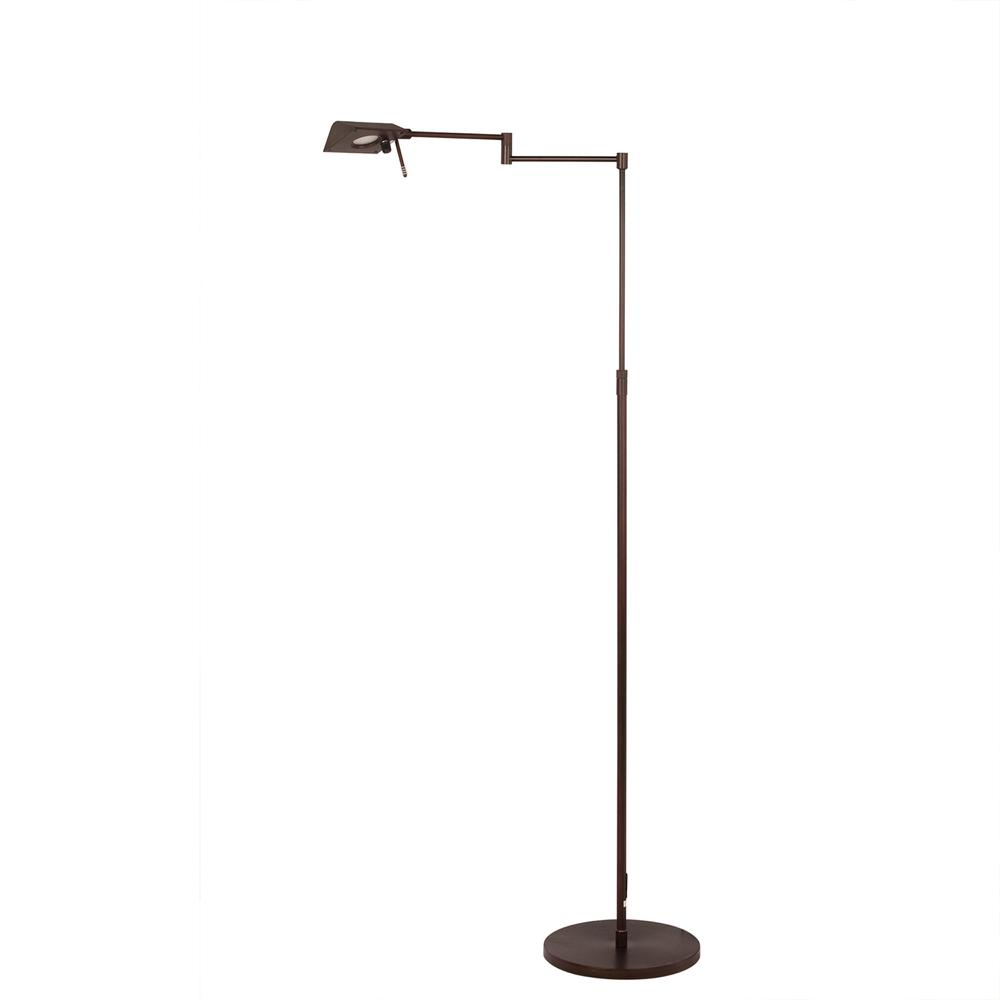 Fangio Lightings 1444orb 5375 Inch Adjustable Metal Floor Lamp In Oil Rubbed Bronze with proportions 1000 X 1000