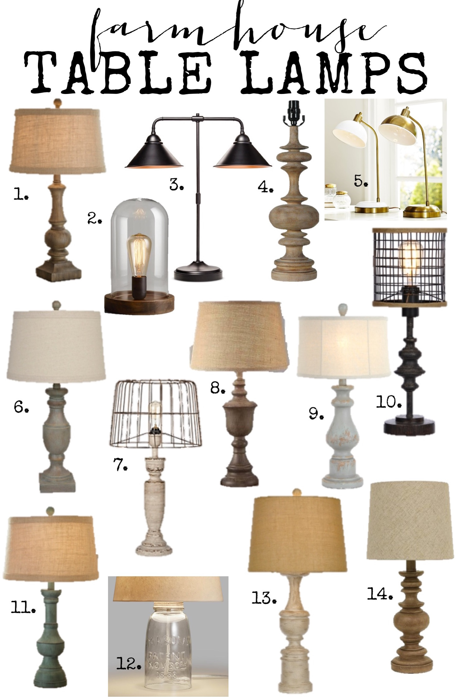 Farmhouse Lamps Farmhouse Style Table Lamps At Amazing Prices for sizing 1474 X 2240