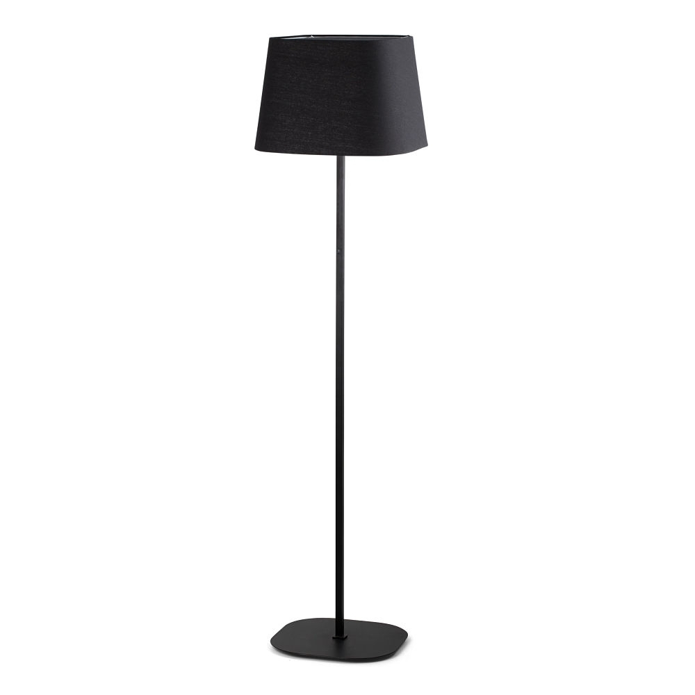 Faro Sweet Black Floor Lamp With Black Shade with regard to sizing 1000 X 1000