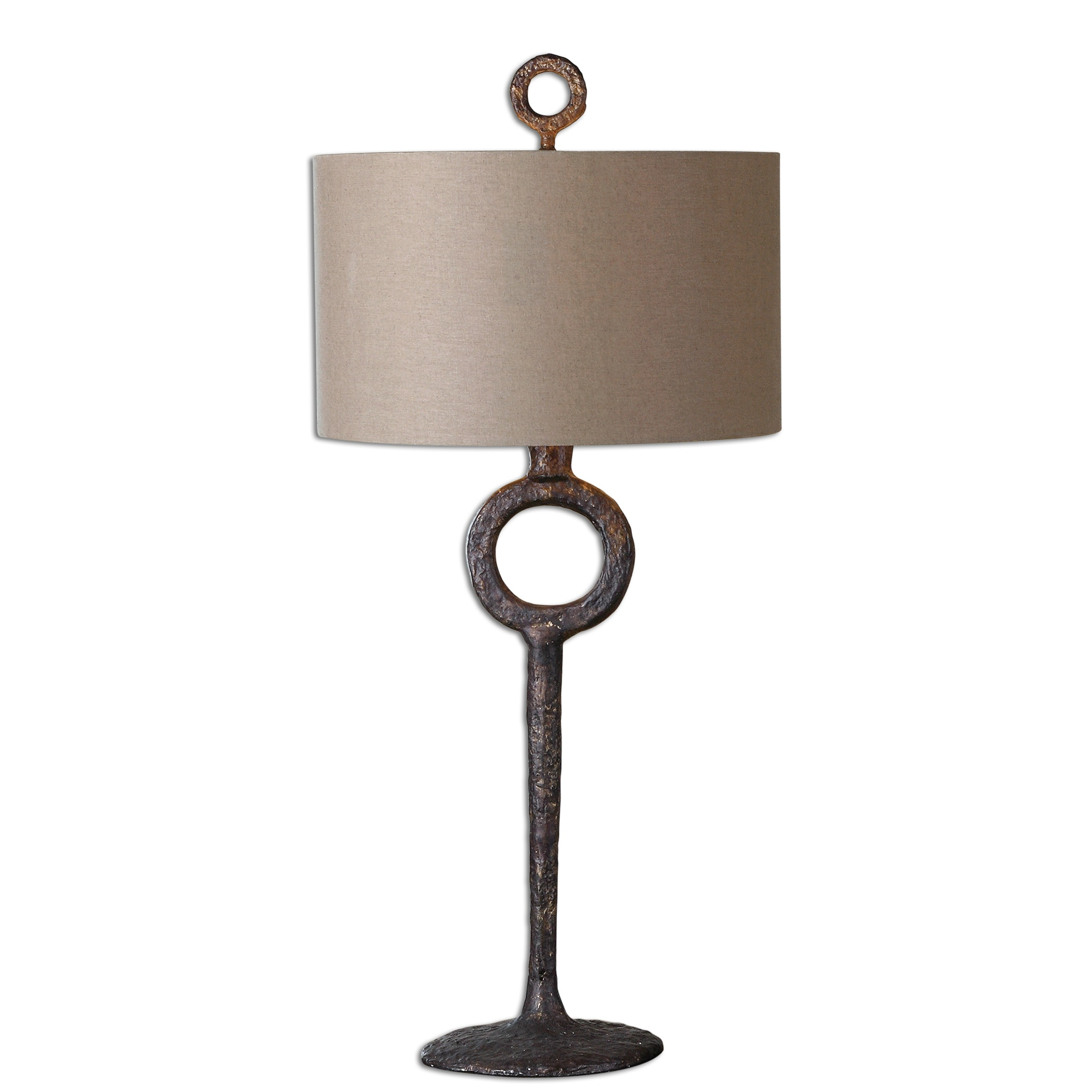 Ferro Cast Iron Table Lamp Uttermost 35 in proportions 2100 X 2100