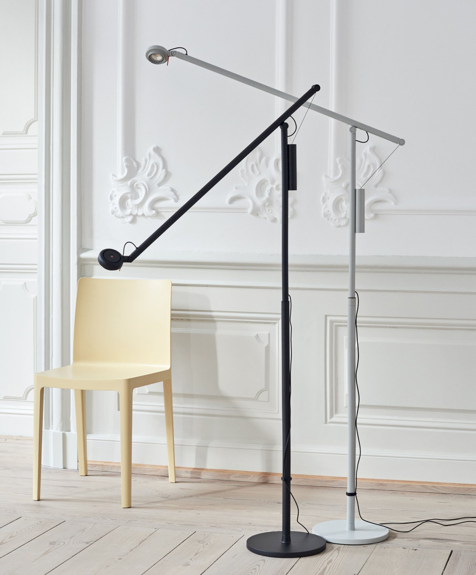 Fifty Fifty Floor Lamp Hay pertaining to measurements 1655 X 2000