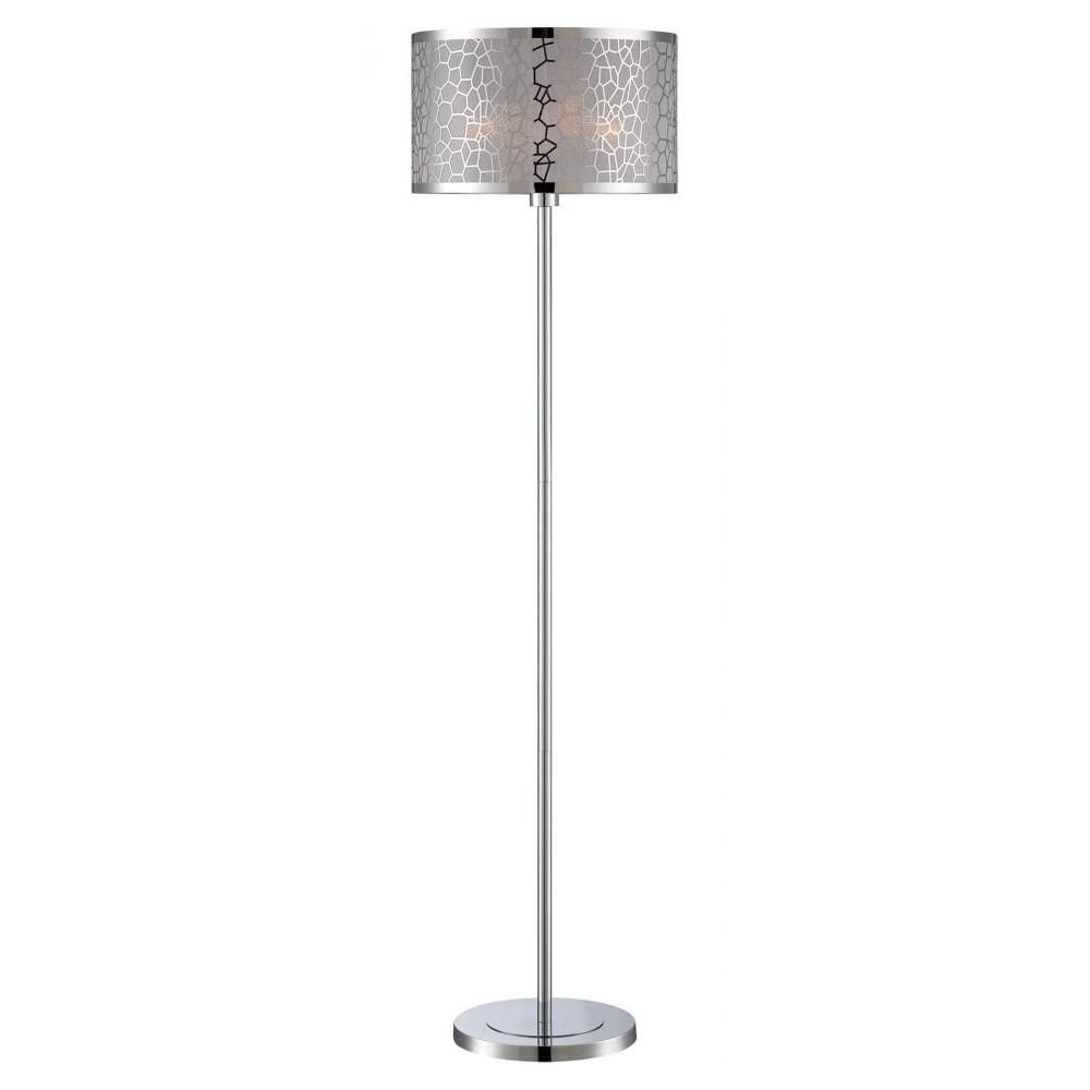 Filament Design 60 In Polished Chrome Floor Lamp Products inside proportions 1000 X 1000