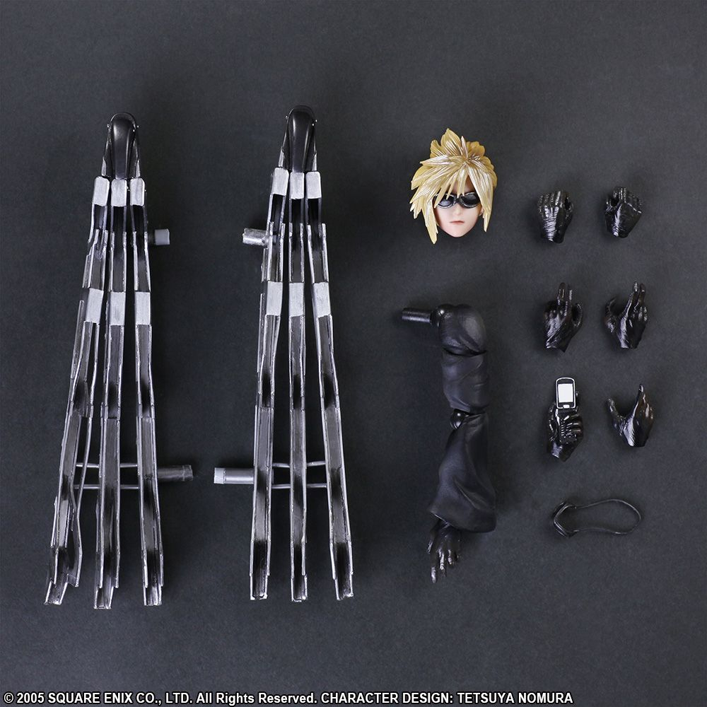 Final Fantasy Vii Advent Children Play Arts Kai Cloud intended for sizing 1000 X 1000