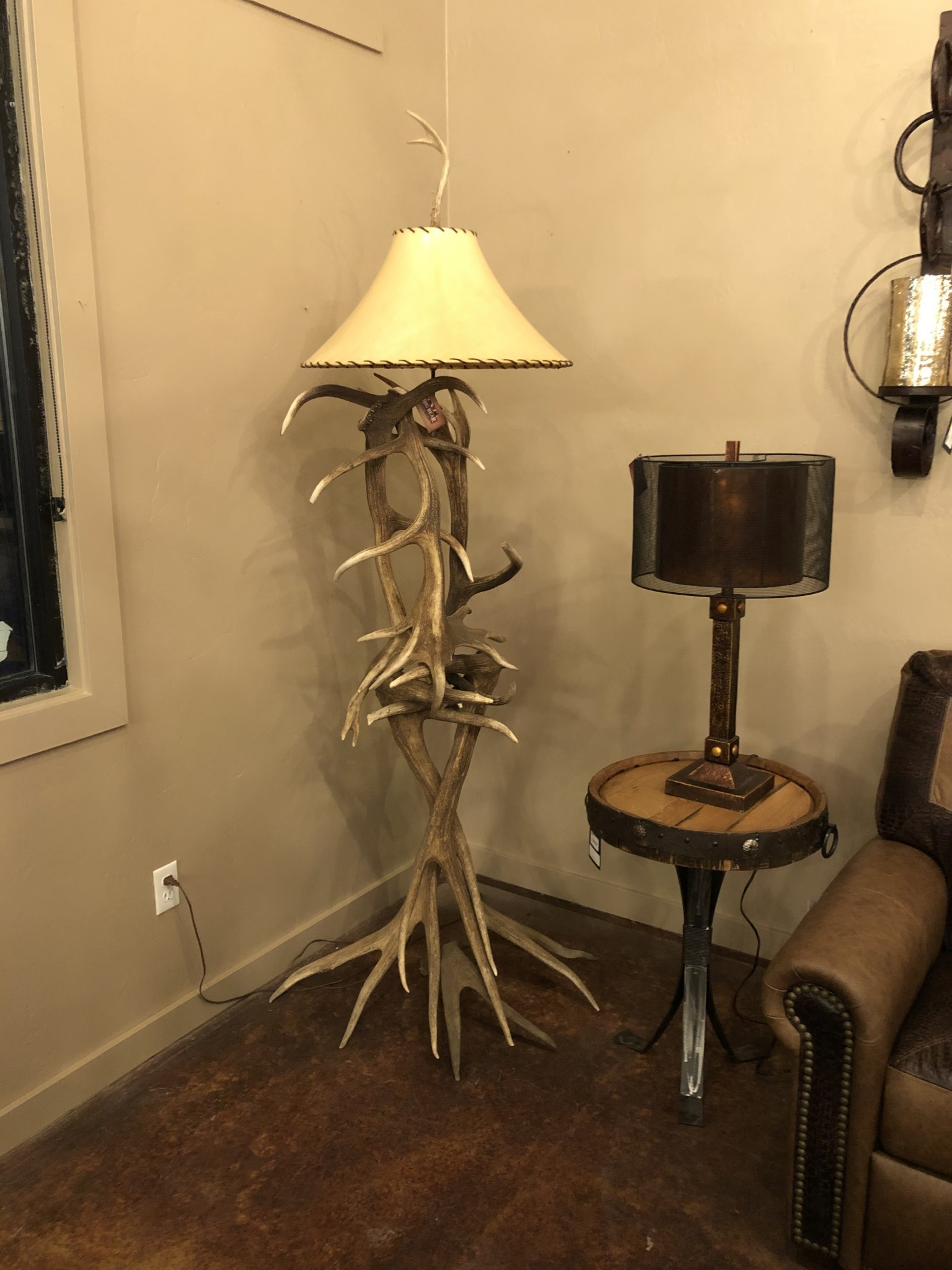 Fish Elkred Deer Floor Lamp regarding proportions 1536 X 2048