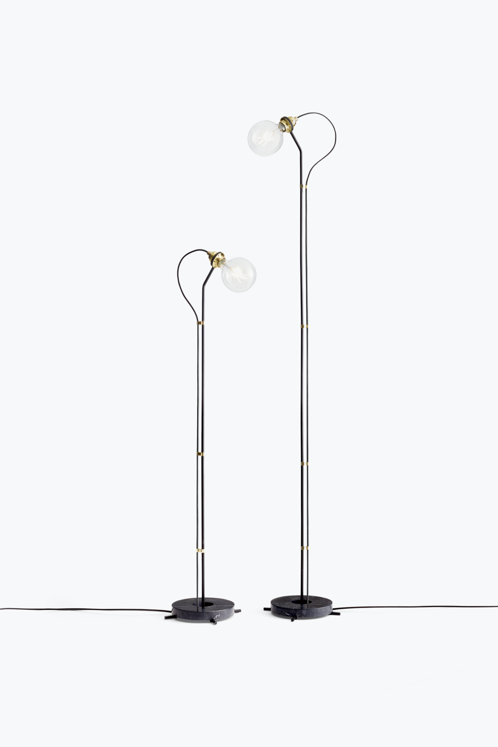 Five Floor Lamp Black Marble New Works regarding proportions 1000 X 1500