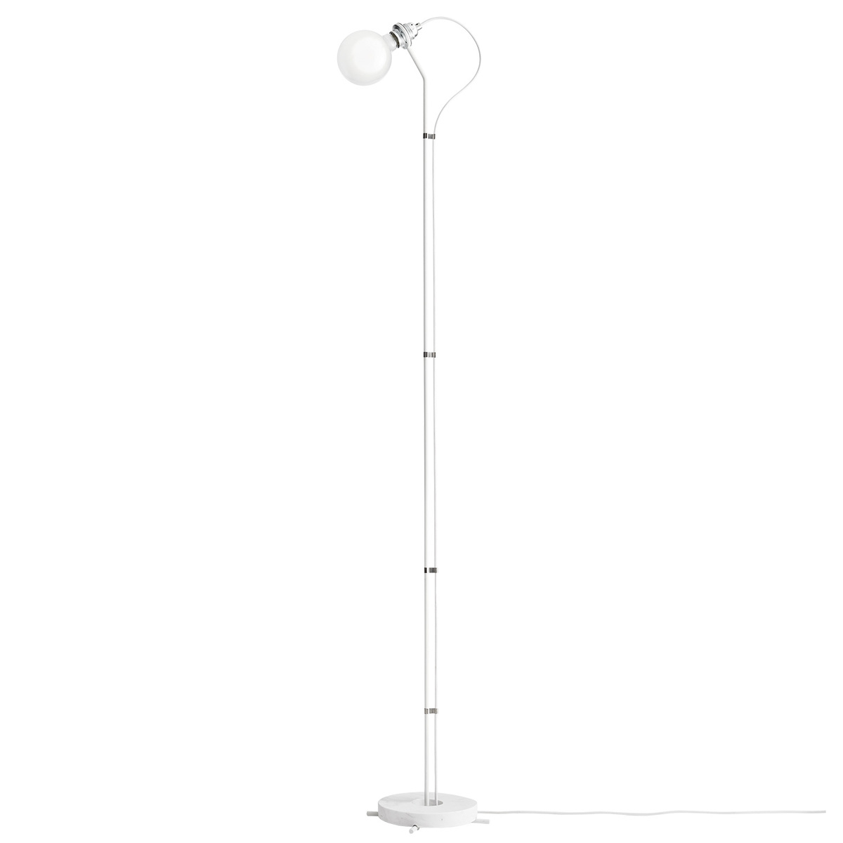 Five Floor Lamp White inside size 1200 X 1200