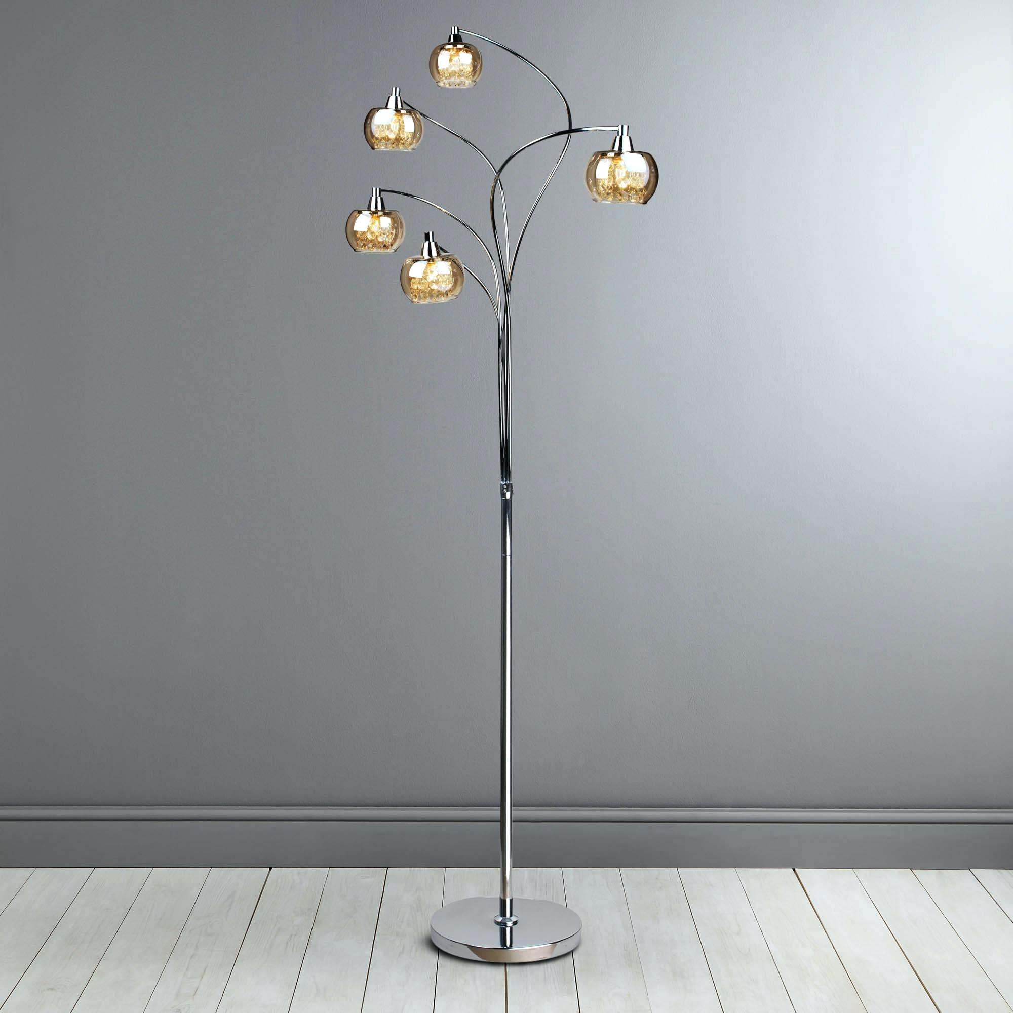 Five Light Floor Lamp Myothersisterco within proportions 2000 X 2000