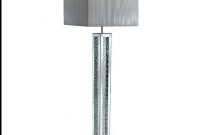 Floating Crystal Mirrored Floor Lamp Shade with dimensions 934 X 1000