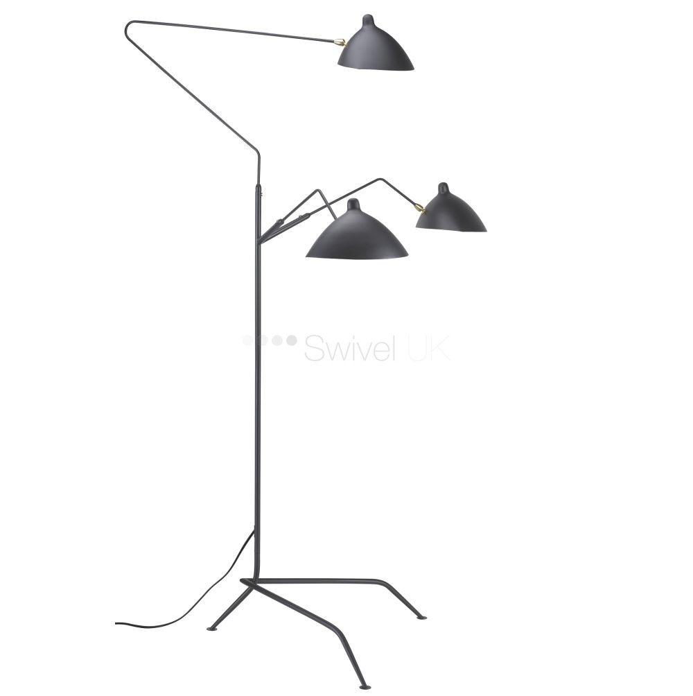 Floor Lamp 3 Arms regarding size 1000 X 1004