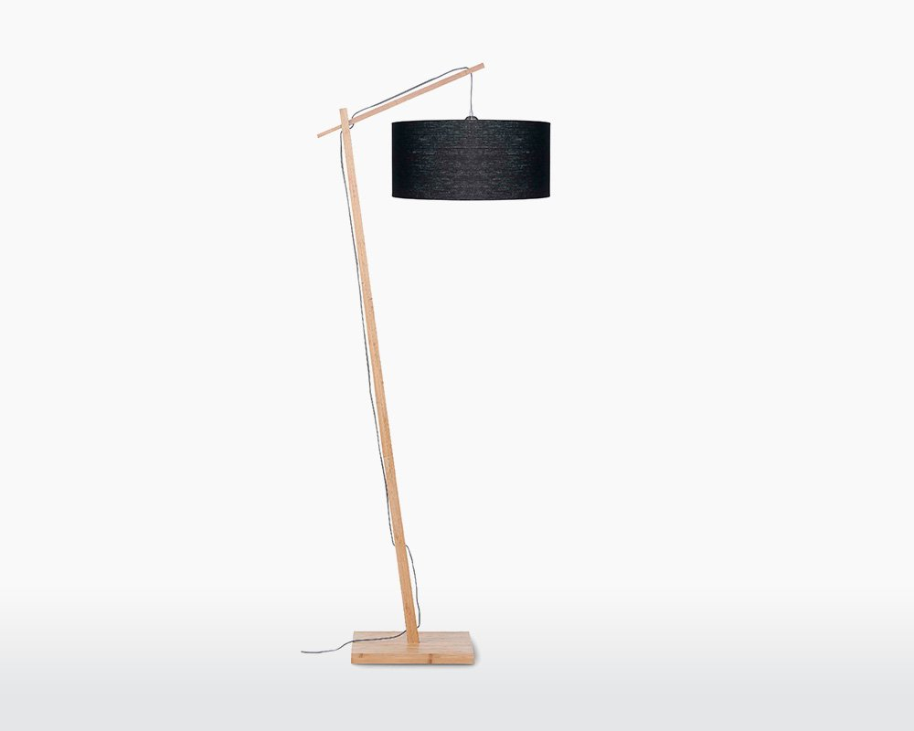 Floor Lamp Andes Bamboolinen intended for measurements 1000 X 800