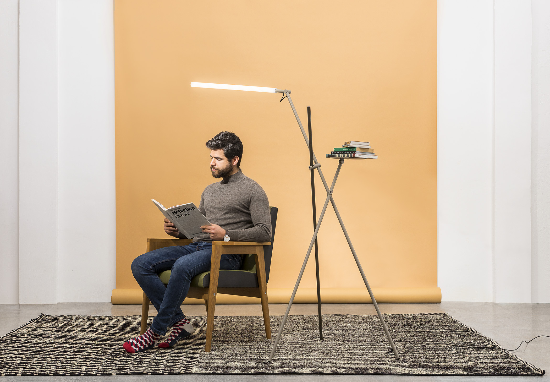 Floor Lamp Asana P 3768 Estiluz Official 1 pertaining to dimensions 2100 X 1458