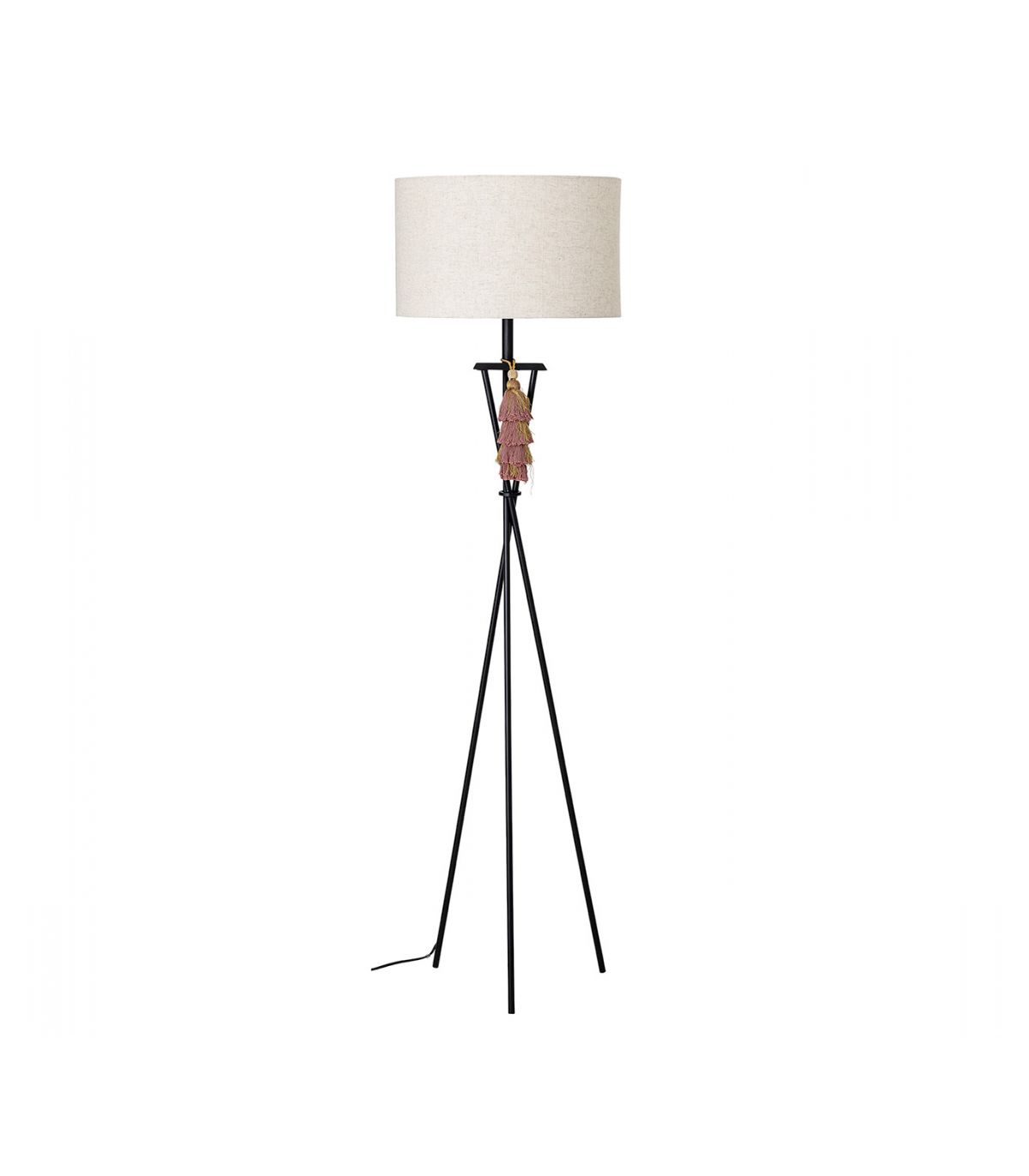 Floor Lamp Black And Pom Pom Bloomingville with regard to size 1200 X 1372