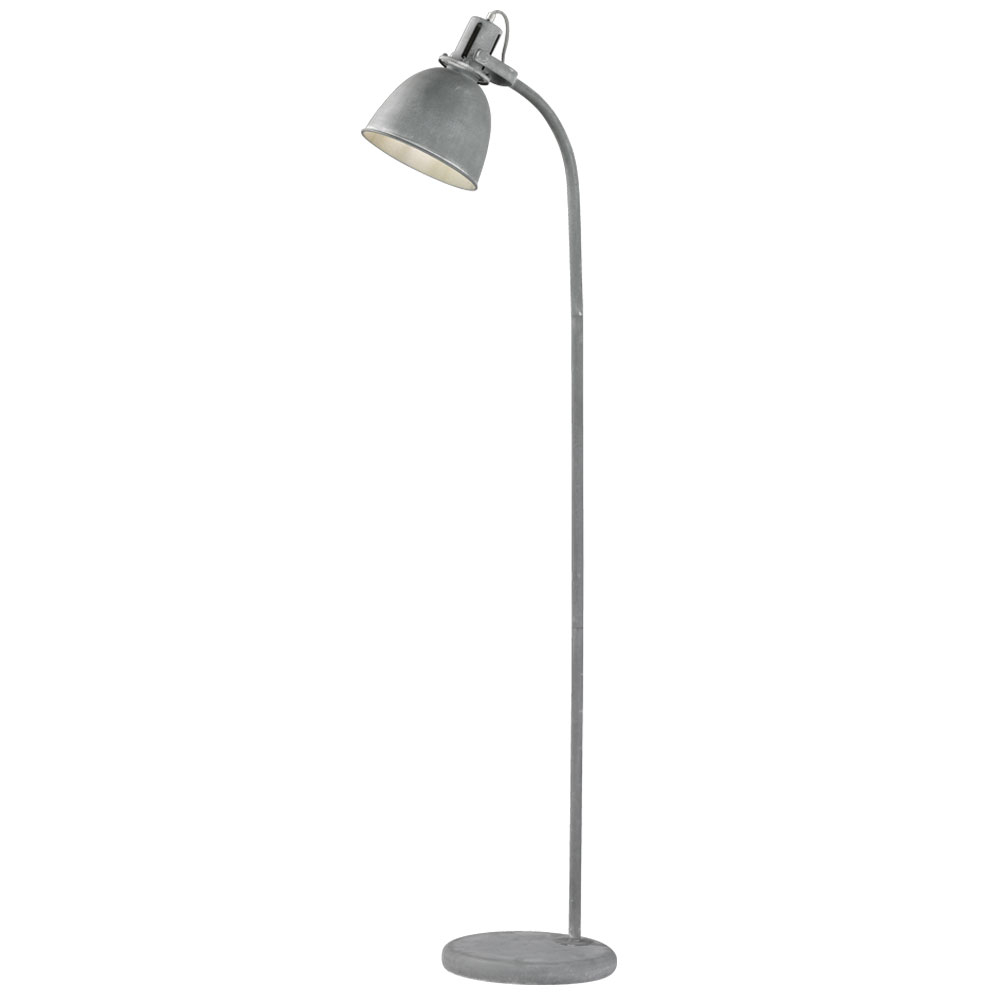 Floor Lamp Concrete Gray Spot Swiveling H 152 Cm Kent with regard to dimensions 1000 X 1000