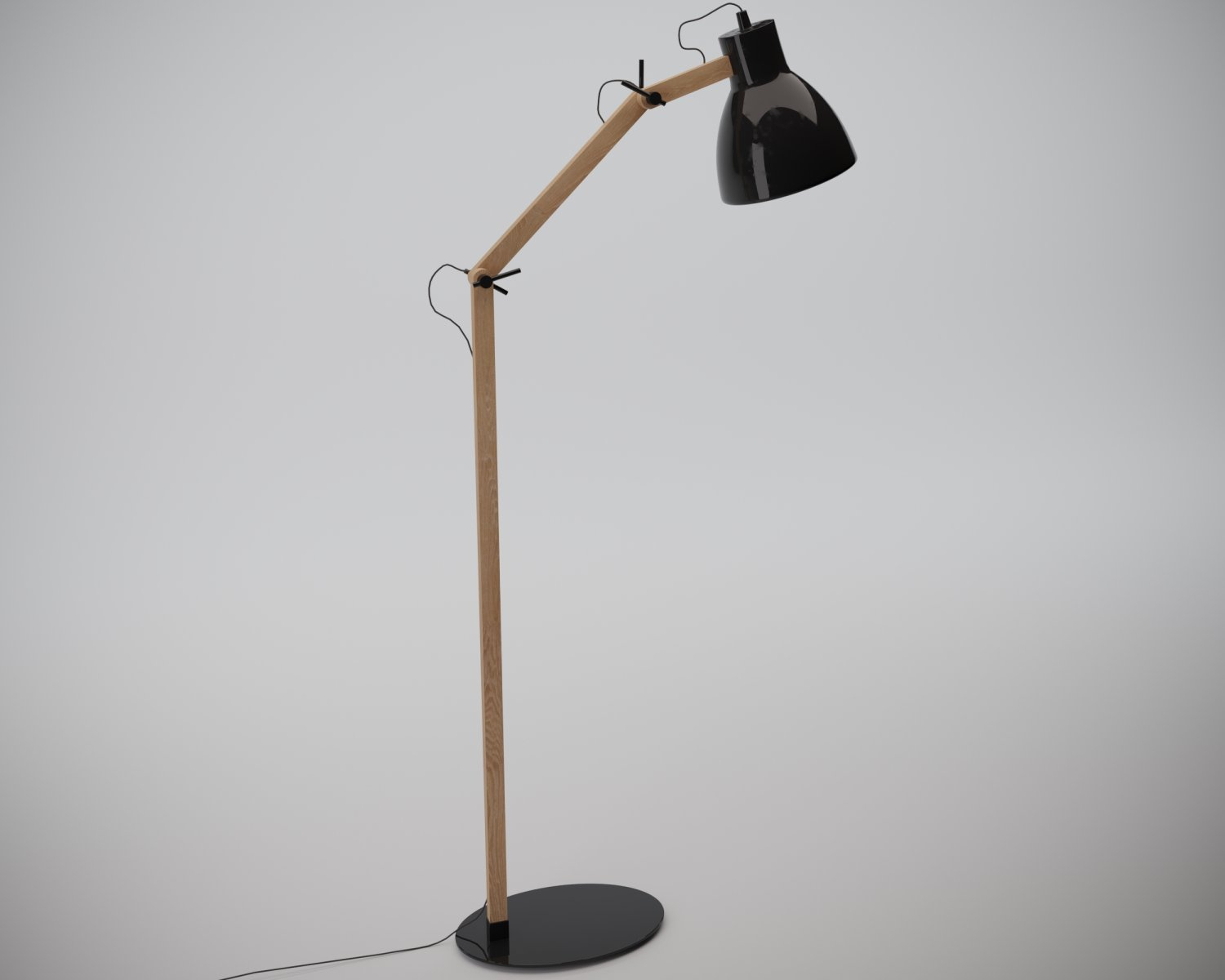 Floor Lamp Free 3d Model In Floor Lamps 3dexport with sizing 1500 X 1200