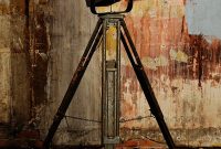 Floor Lamp From Vintage Theater Light And Tripod 47500 regarding measurements 800 X 1158