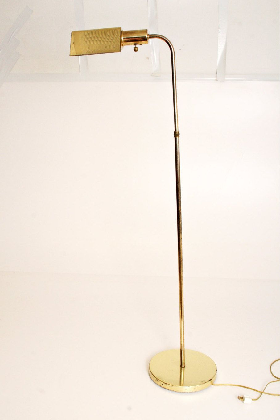 Floor Lamp Hollywood Regency Light Pharmacy Gold Mid Century pertaining to measurements 908 X 1361