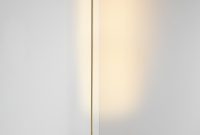 Floor Lamp In Satin Brass Indirect Light Matching Wall Light in dimensions 960 X 1199