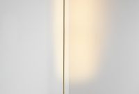 Floor Lamp In Satin Brass Indirect Light Matching Wall Light regarding proportions 960 X 1199