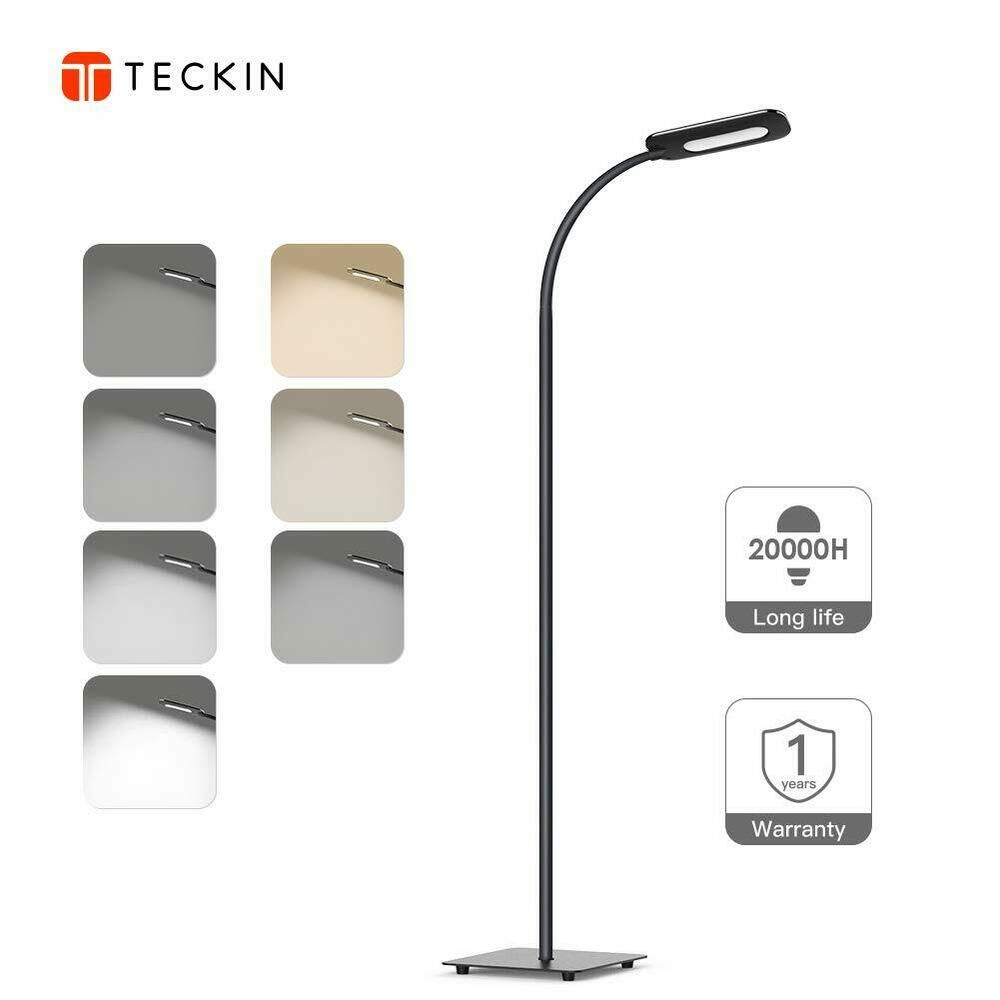 Floor Lamp Led Floor Light Teckin Reading Standing Lamp throughout size 1000 X 1000