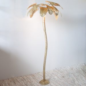 Floor Lamp Palm Tree Large Gold intended for size 950 X 950