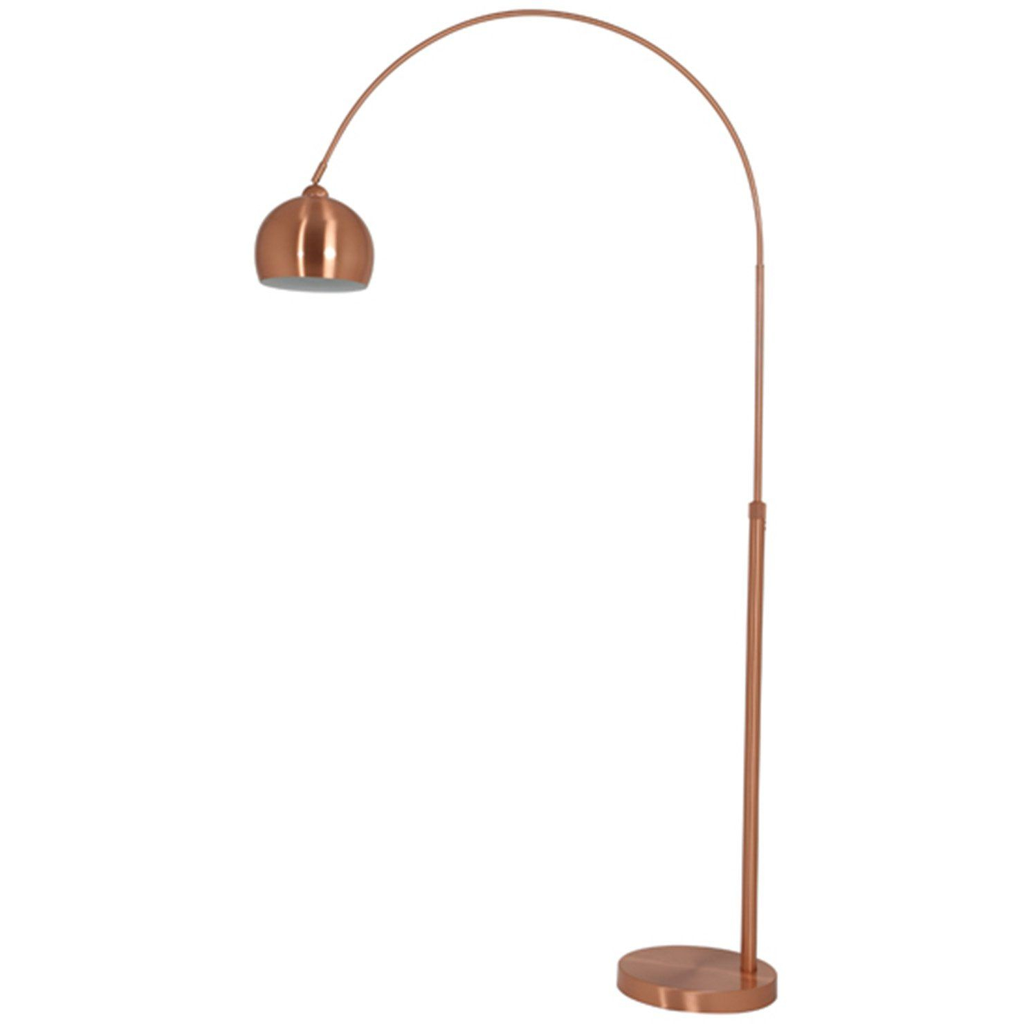 Floor Lamp Rose Gold Achica Arc Floor Lamps Arc Lamp inside proportions 1480 X 1480