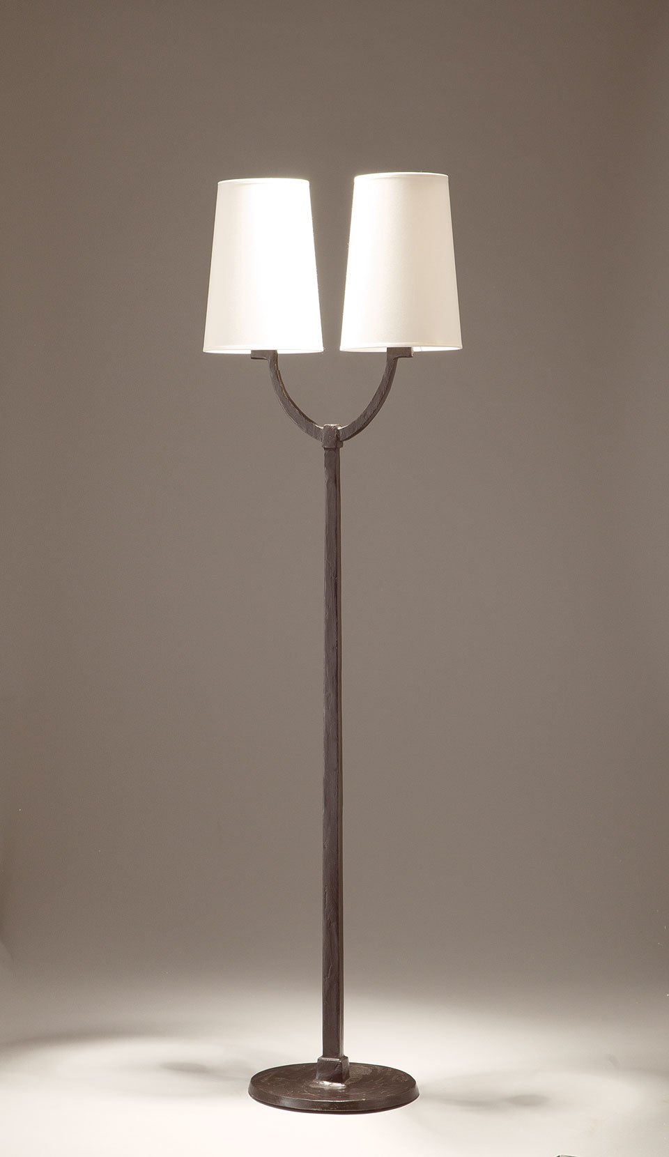 Floor Lamp Slim Foot And White Conical Lampshade Matching Lamp And Wall Lamp intended for measurements 960 X 1660