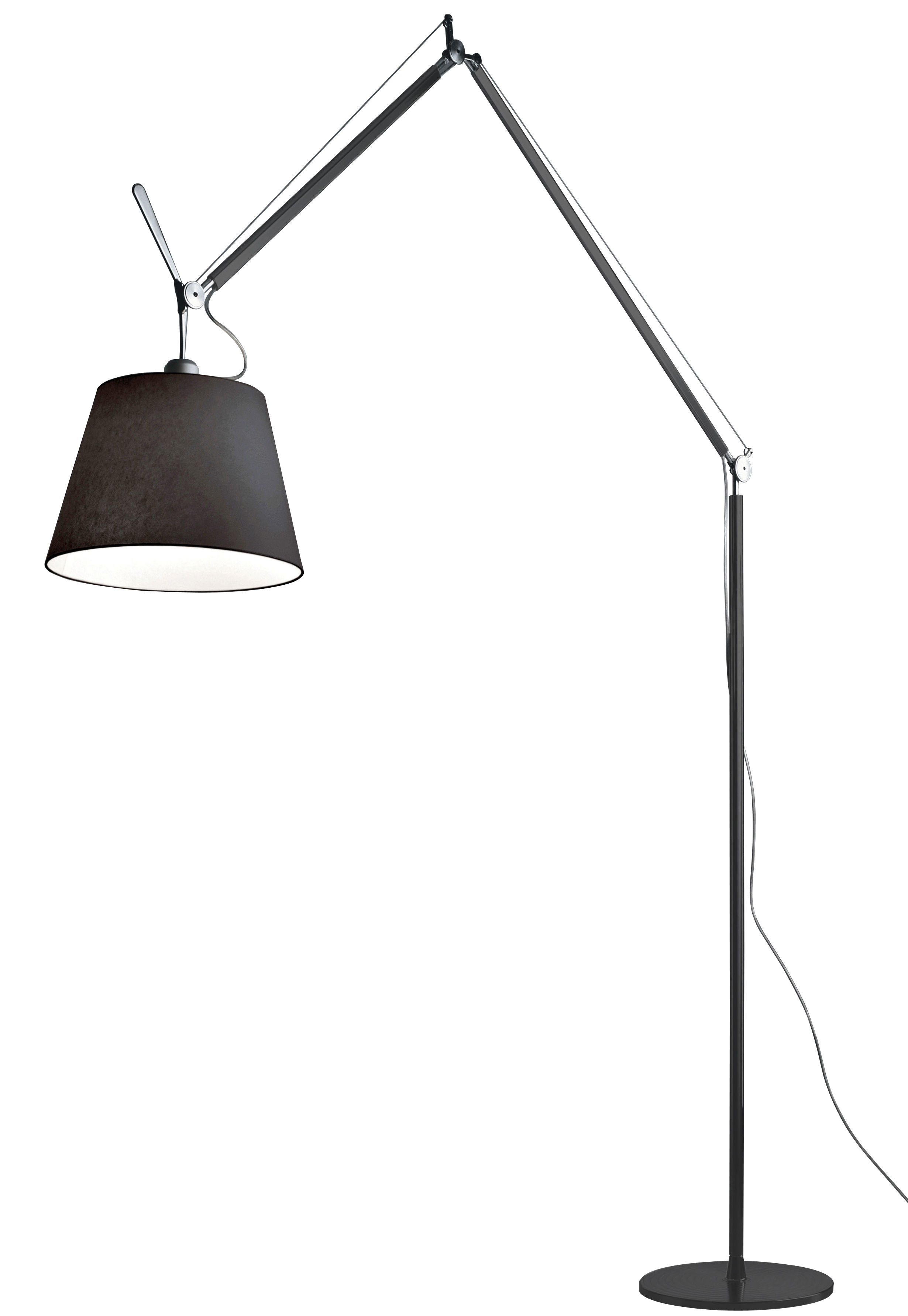 Floor Lamp Tolomeo Mega Led H 148 To 327 Cm with dimensions 2460 X 3565