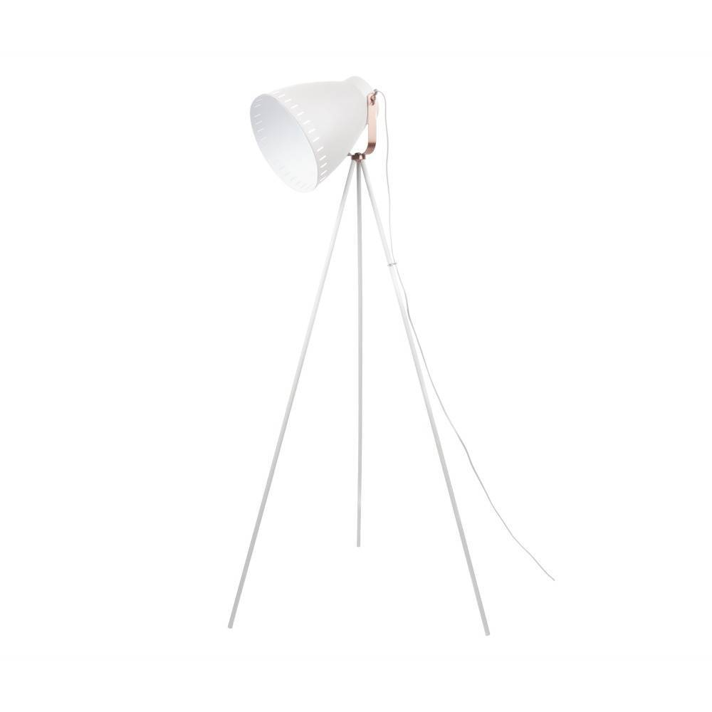 Floor Lamp White Metal 265x145cm Mix with sizing 1000 X 1000