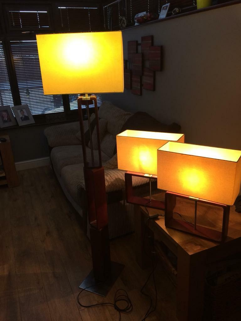 Floor Lamp With 2 Matching Table Lights In Denton Manchester Gumtree for size 768 X 1024