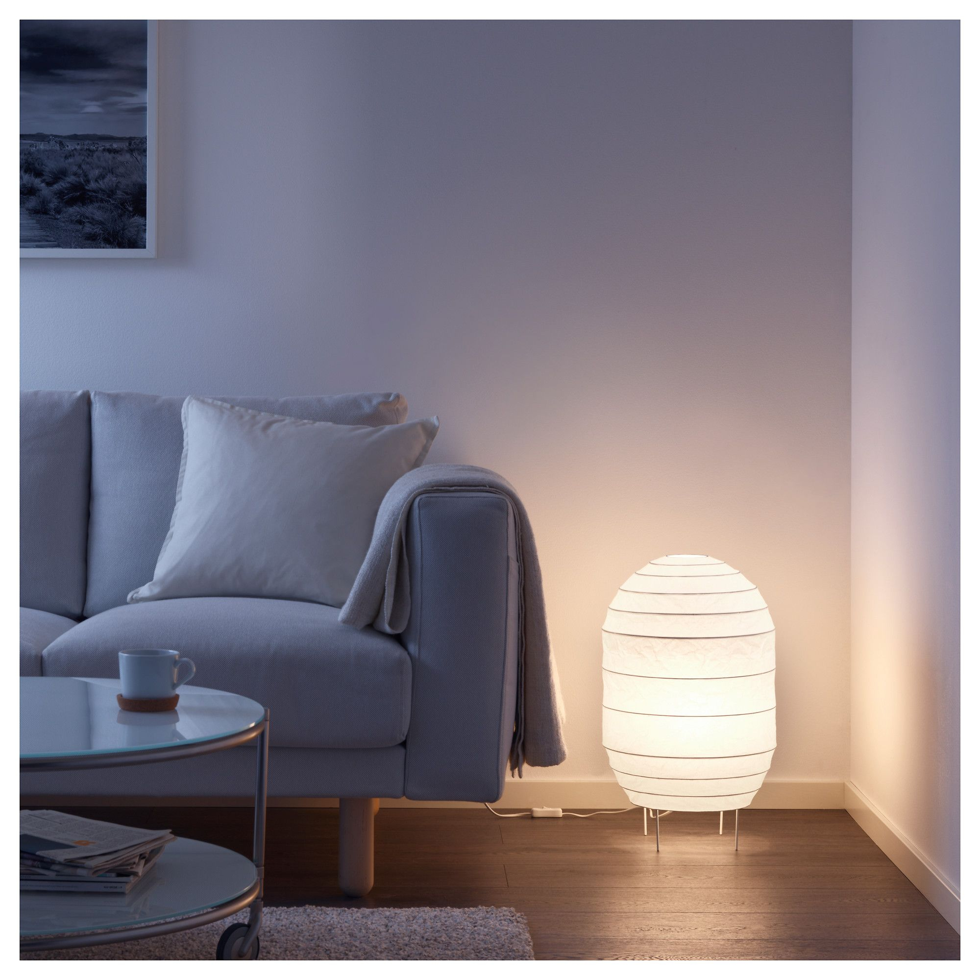 Floor Lamp With Led Bulb Storuman White In 2019 Hygge intended for sizing 2000 X 2000