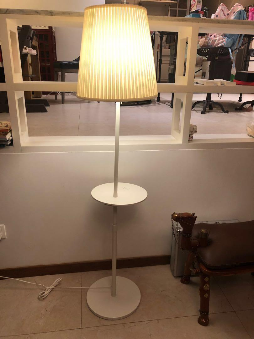 Floor Lamp With Wireless Charger Furniture Home Decor inside proportions 810 X 1080