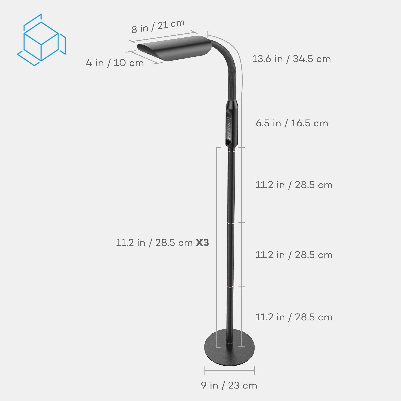 Floor Lamps Vava Dimmable Led Reading Lamp For Living Room with regard to size 1600 X 1600