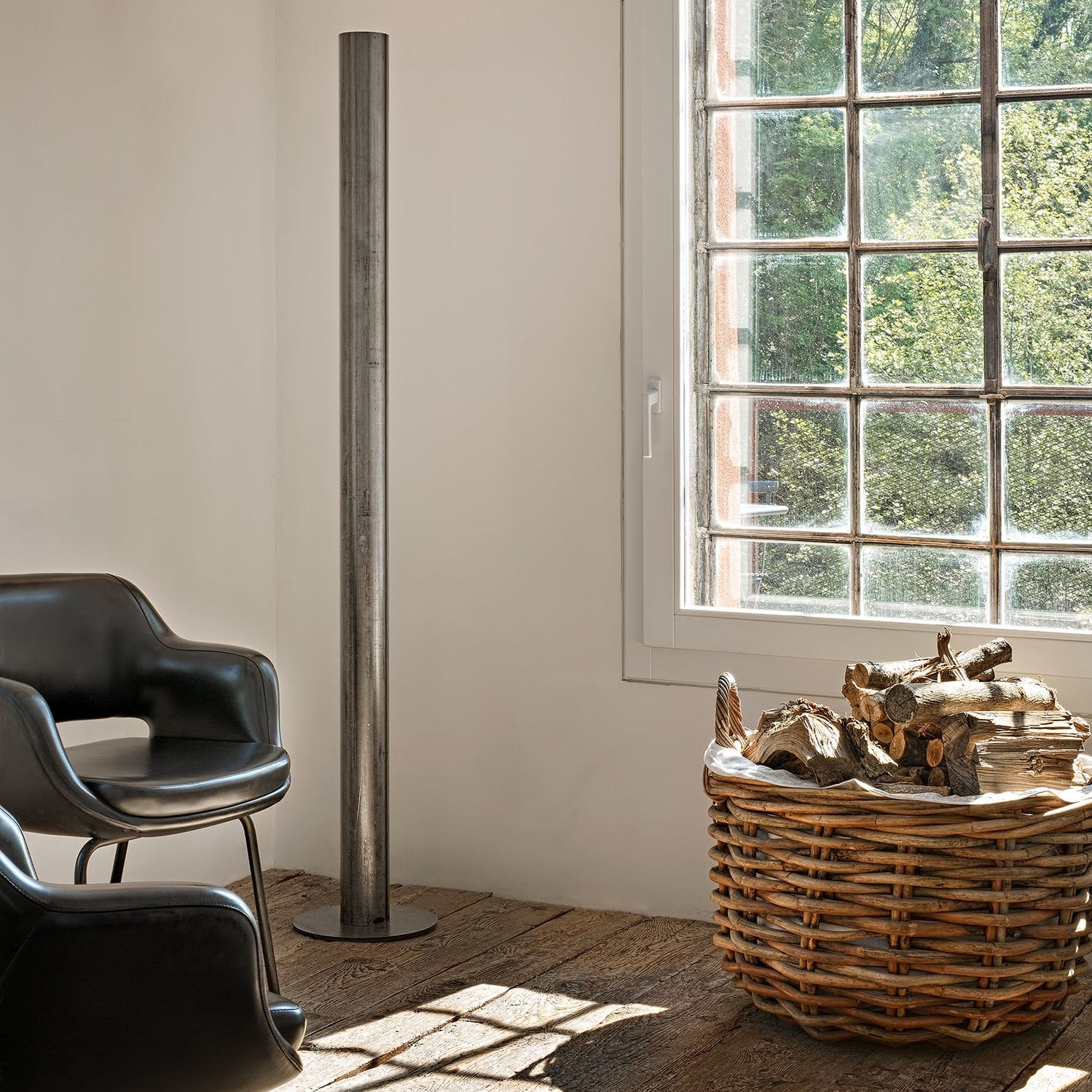 Floor Standing Lamp Contemporary Metal Led Pipe intended for sizing 1499 X 1499
