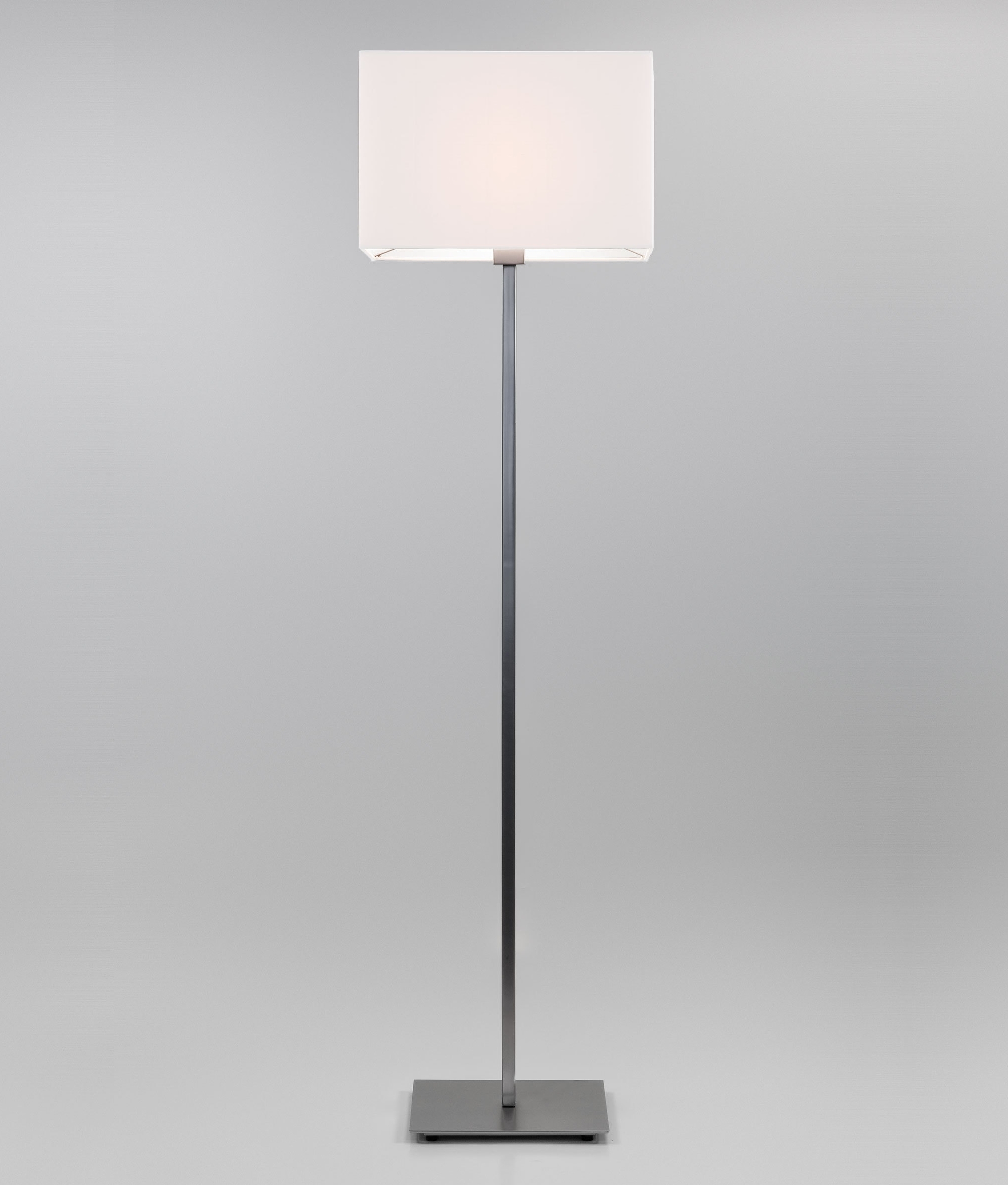 Floor Standing Lamp Square Stem In Nickel Or Bronze Finish intended for size 2020 X 2375