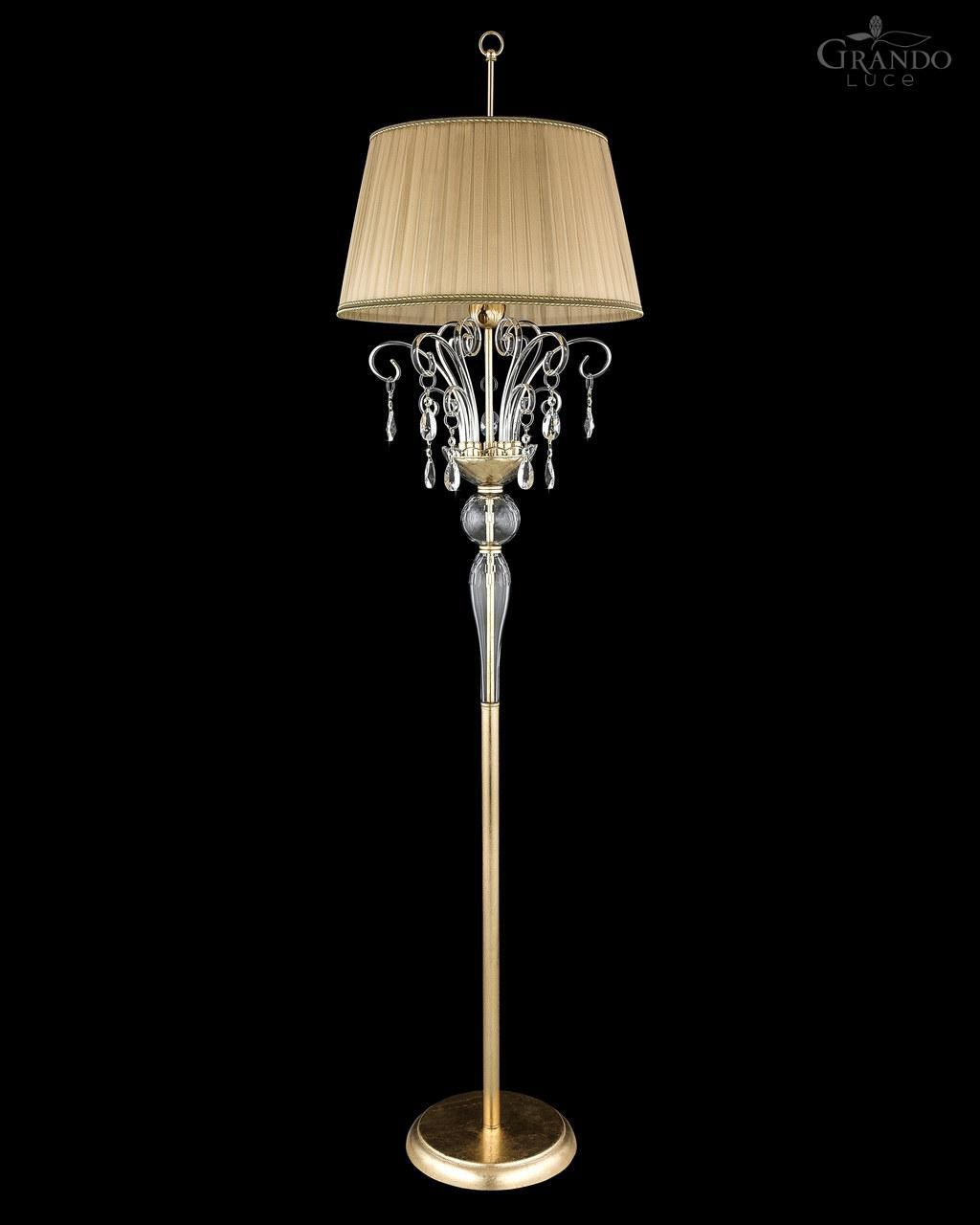 Floor Standing Lamp Traditional Metal Swarovski regarding sizing 1024 X 1280
