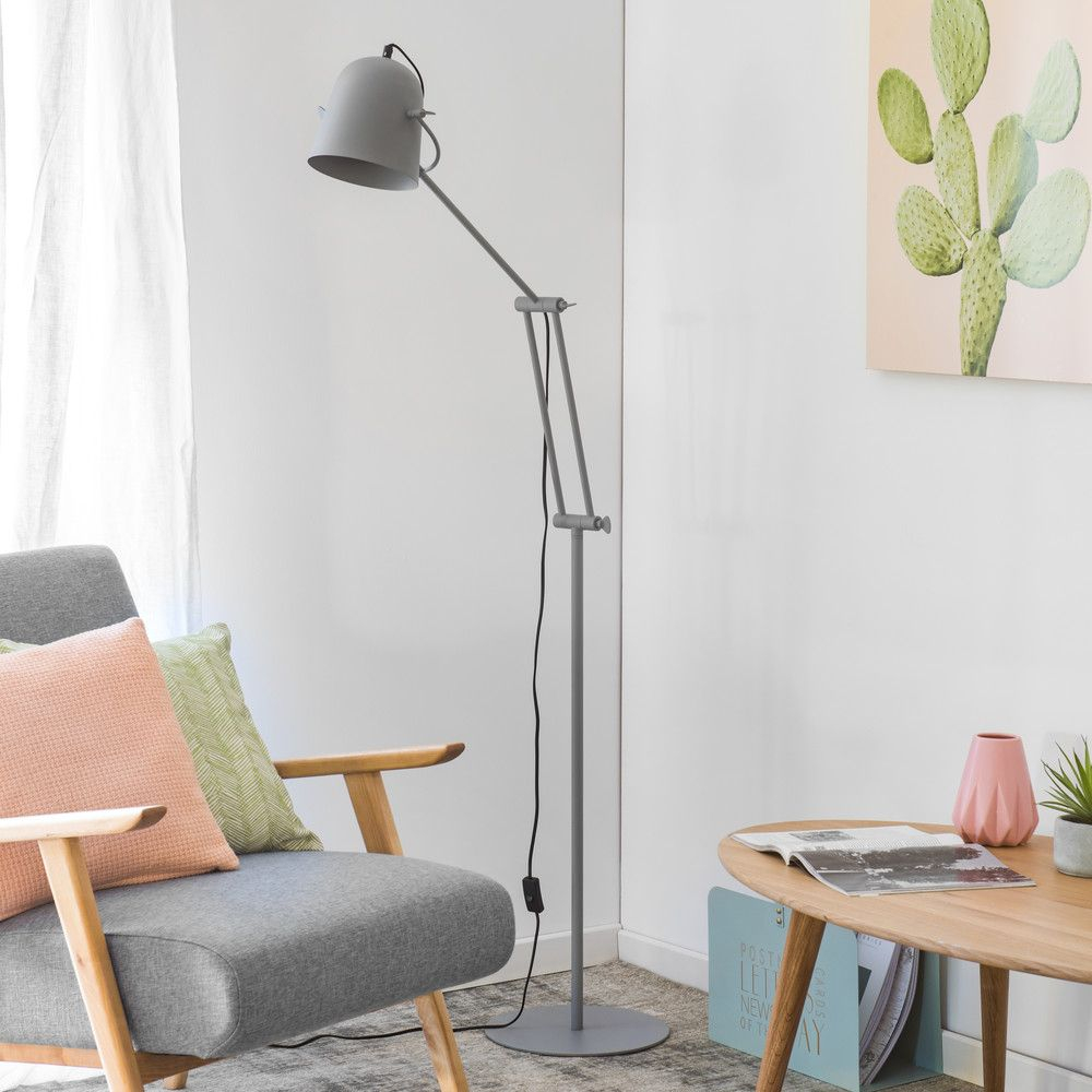 Floor Tripod Lamps In 2019 Living Room Grey Room Decor throughout measurements 1000 X 1000