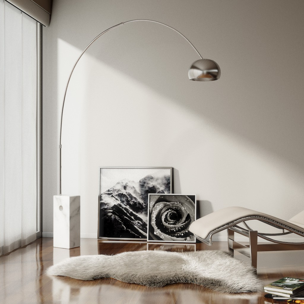 Flos Arco Led Floor Lamp in measurements 1024 X 1024