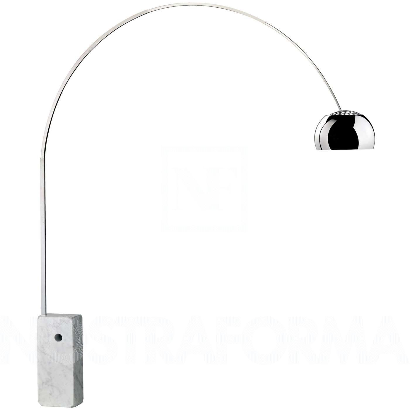 Flos Arco Led Floor Lamp pertaining to dimensions 1400 X 1400