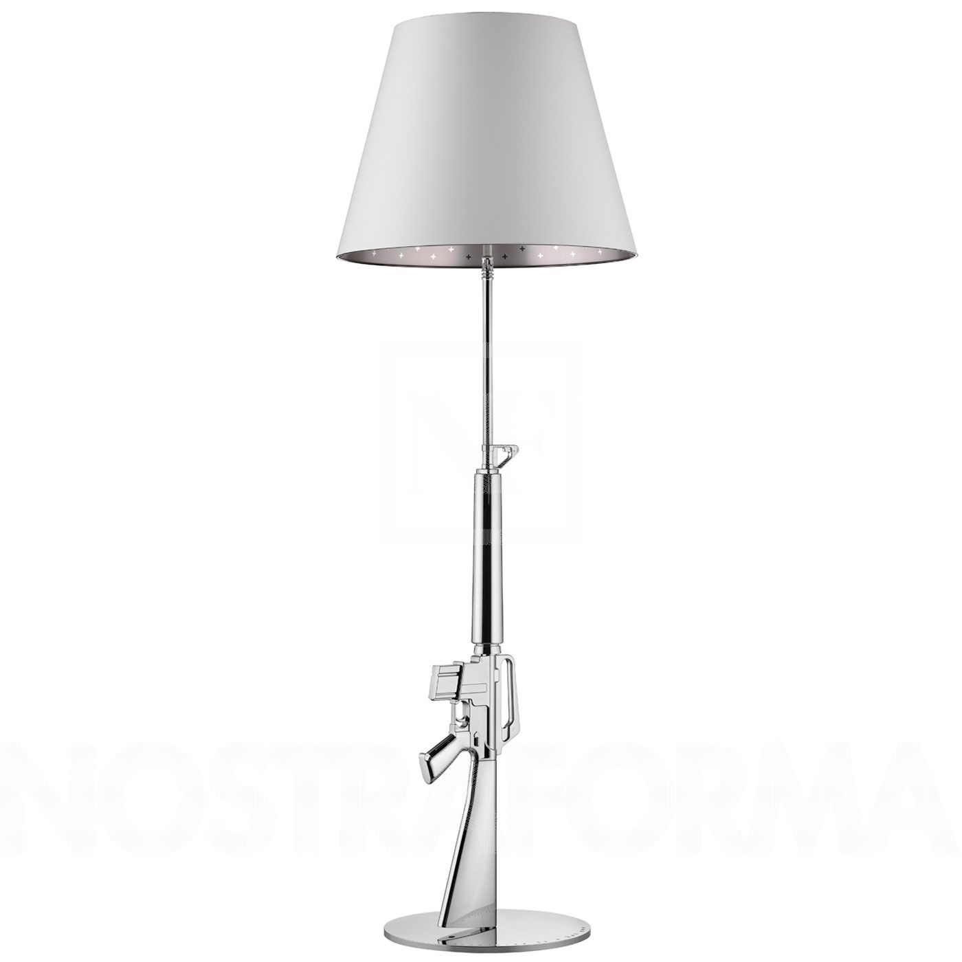 Flos Lounge Gun Floor Lamp with regard to proportions 1400 X 1400