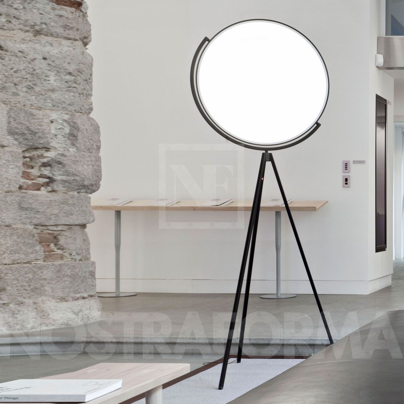 Flos Superloon Floor Lamp intended for sizing 1400 X 1400