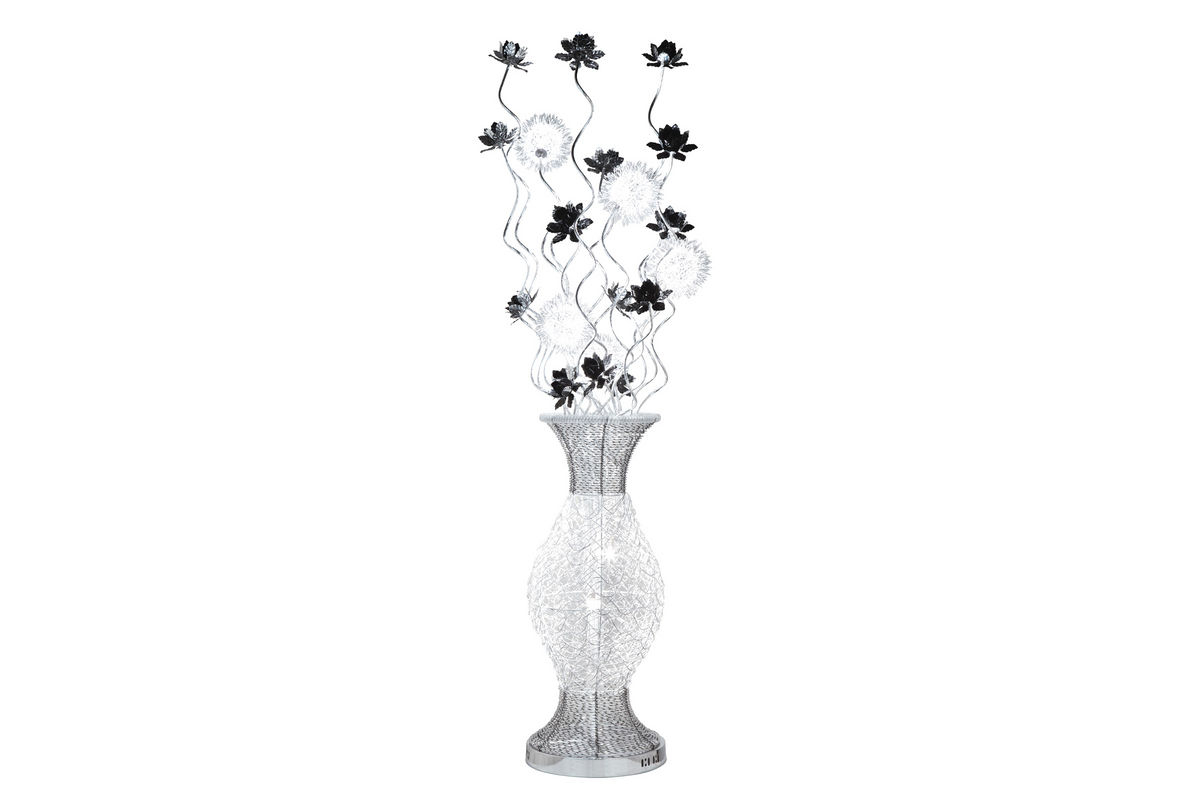 Flower Led Floor Lamp within measurements 1200 X 800