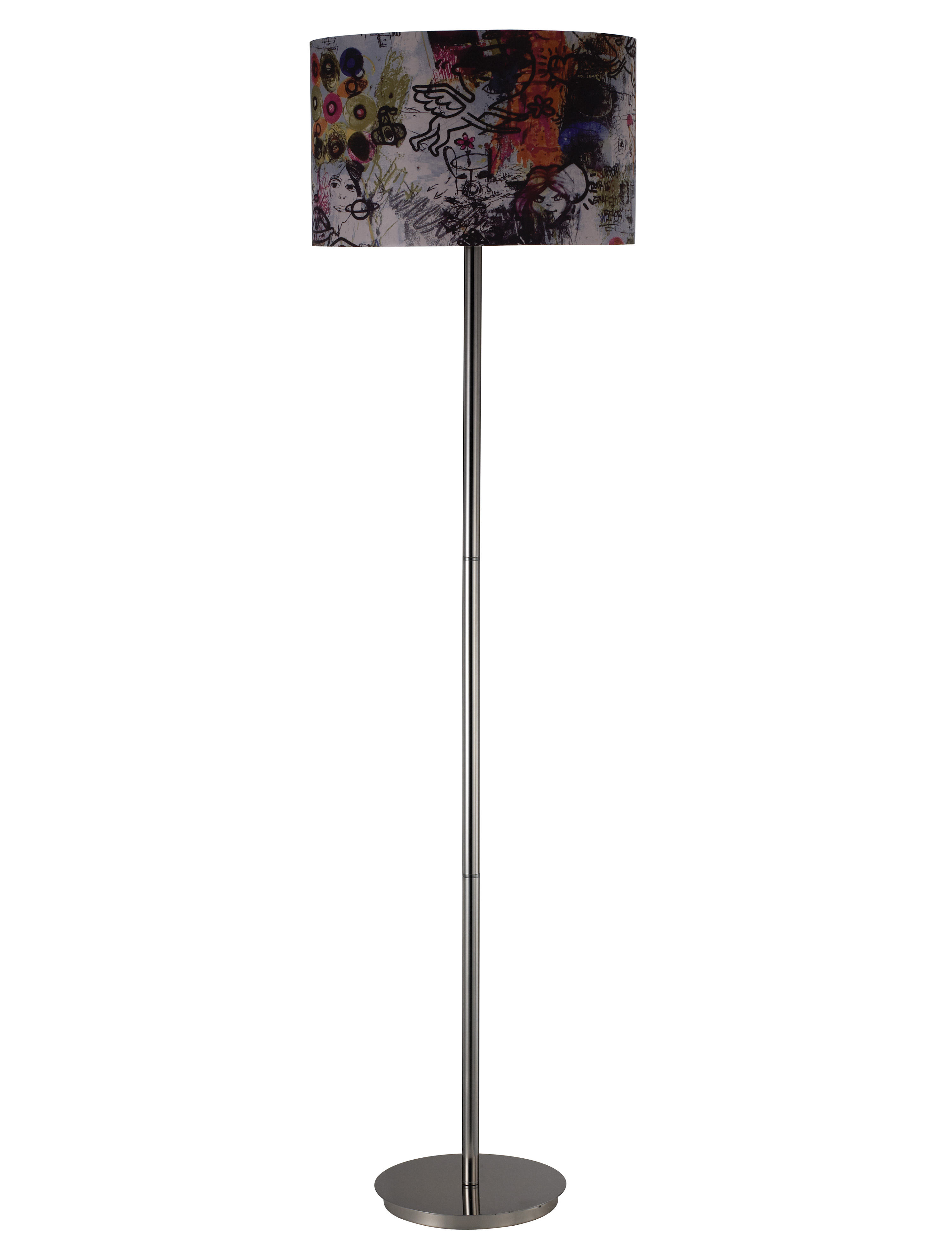 Flynn Abstract Floor Lamp pertaining to proportions 3000 X 3923