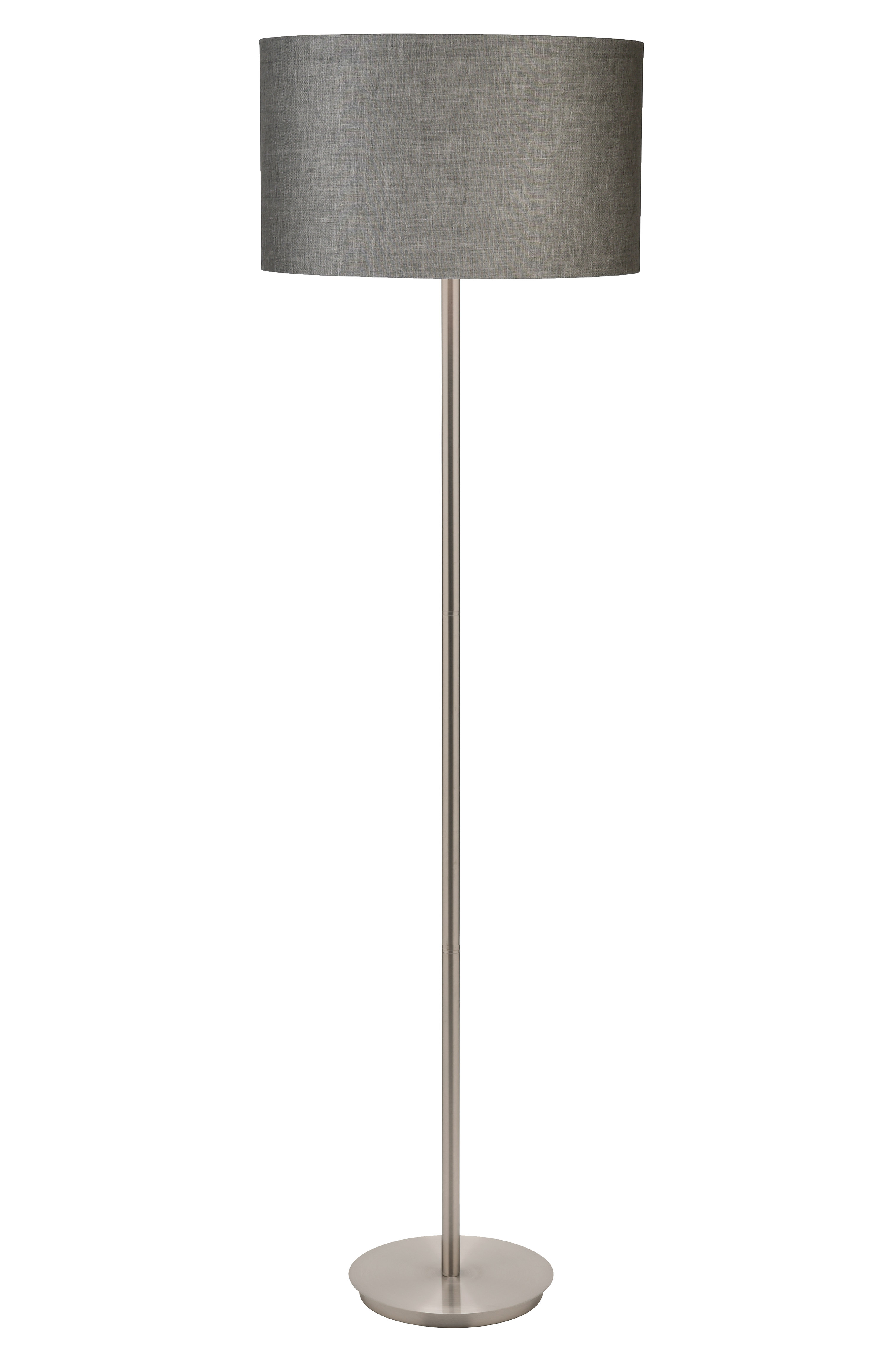 Flynn Charcoal Linen Floor Lamp regarding dimensions 3000 X 4645