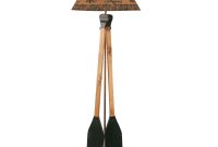 Forest Green Boating Oar Floor Lamp within sizing 1200 X 1200