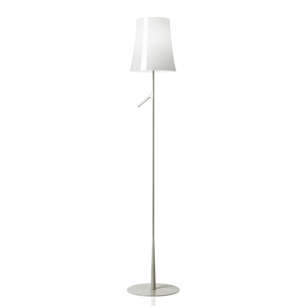 Foscarini Birdie Floor Lamp Without Touch Dimmer White intended for sizing 1200 X 1200