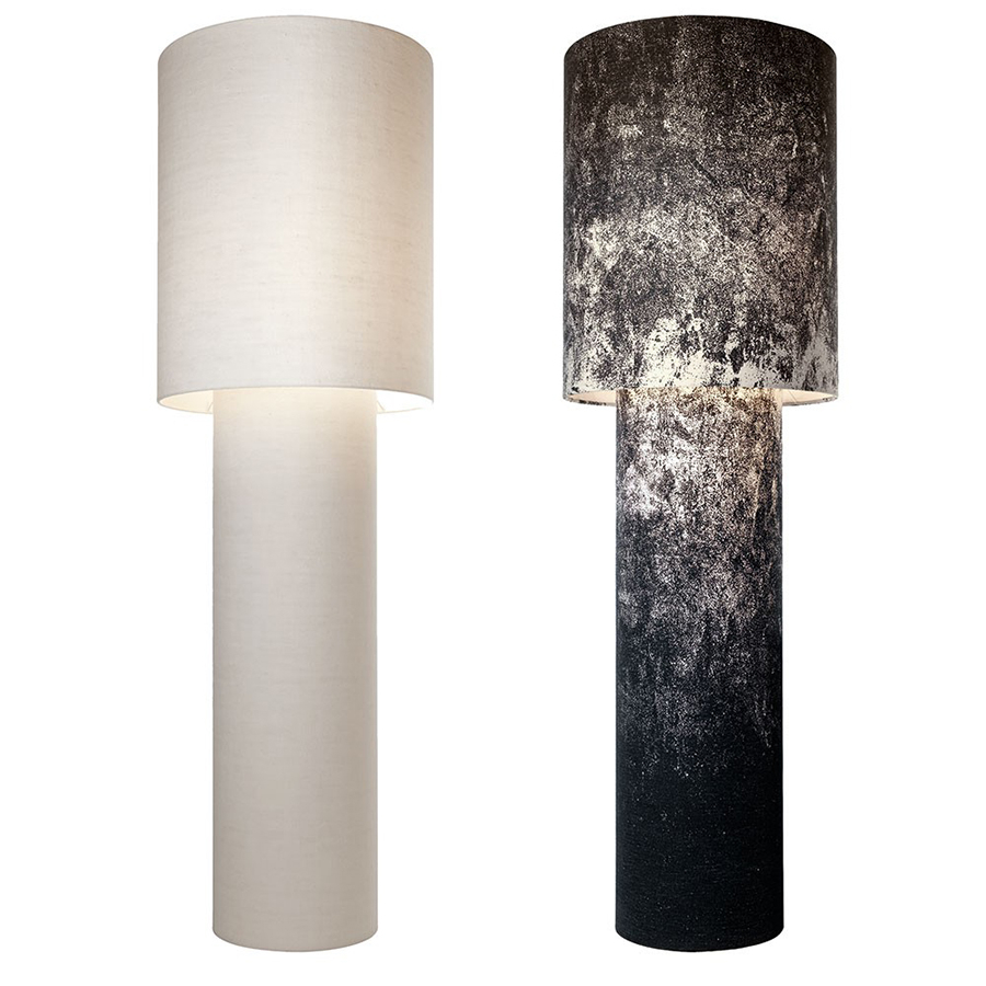 Foscarini With Diesel Floor Lamp Pipe Large Black Natural Dyed Linen Pvc And Varnished Metal within dimensions 900 X 900