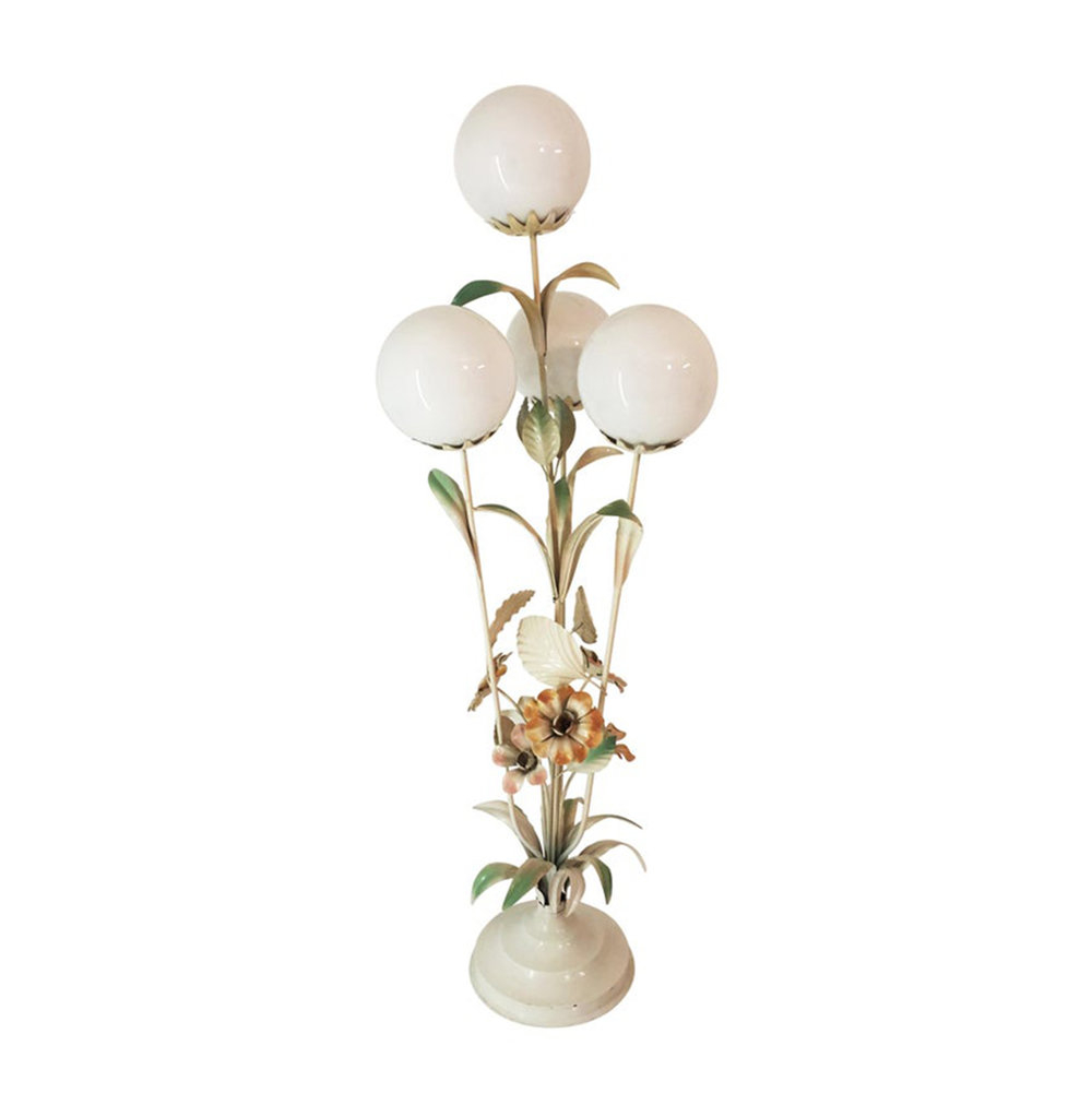 Four Globe Flower Floor Lamp Ground One Six within size 1000 X 1001